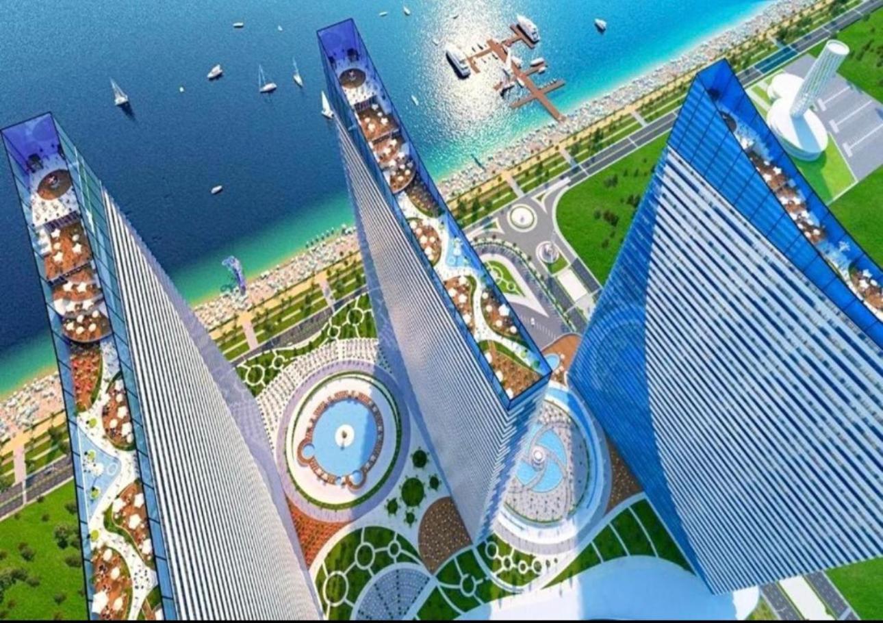 Orbi City Apartment With Sea View Batumi Exterior foto
